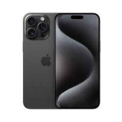 Apple iPhone 15 Pro 256GB Recondicionado Grau A+ 6,7" Titânio Preto